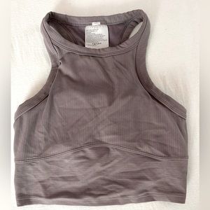 Lululemon mauve tank top size 0